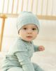 Bebe Bella Bebe Bella Pointelle Rib Wrap Romper and Matching Hat - 2
