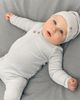 Bebe Bella Bebe Bella Velour Romper with Matching Hat - 4