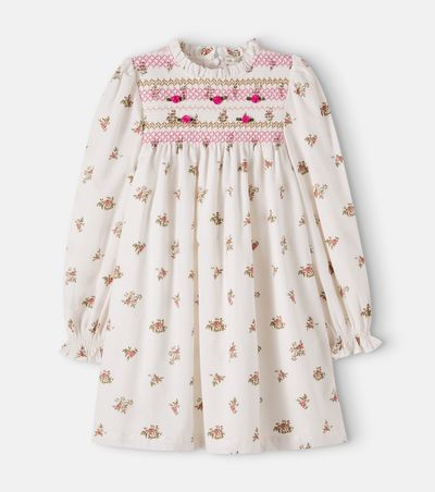 Bebe Organic Bebe Organic Adelaide floral smocked cotton dress