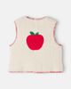 Bebe Organic Bebe Organic Apple embroidered cotton teddy vest - 2