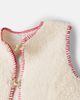 Bebe Organic Bebe Organic Apple embroidered cotton teddy vest - 3