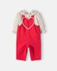 Bebe Organic Bebe Organic Baby Anita embroidered cotton overalls and blouse set - 1