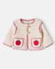 Bebe Organic Bebe Organic Baby Apple cotton teddy jacket - 1