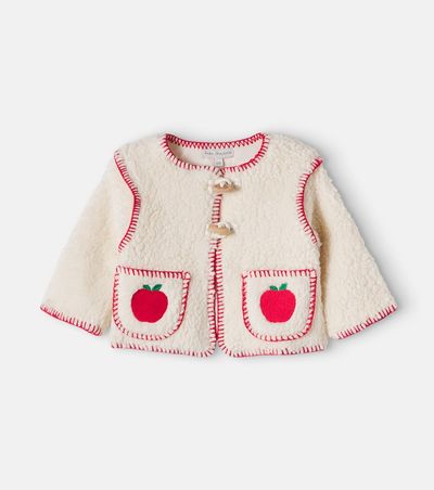 Bebe Organic Bebe Organic Baby Apple cotton teddy jacket