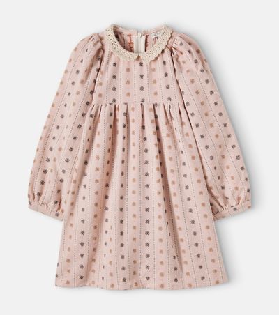 Bebe Organic Bebe Organic Claire floral cotton-blend dress