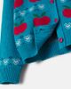 Bebe Organic Bebe Organic Clover bow-detail jacquard cardigan - 2