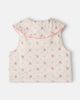 Bebe Organic Bebe Organic Heidi floral ruffled cotton vest - 2