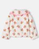 Bebe Organic Bebe Organic Laine floral teddy jacket - 2