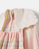 Bebe Organic Bebe Organic Lucy checked embroidered cotton dress - 3