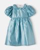 Bebe Organic Bebe Organic Moon bow-detail satin dress - 1