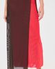 Bec + Bridge Bec + Bridge Alyna Contrast Skirt Bitter Choc/Flame - 2