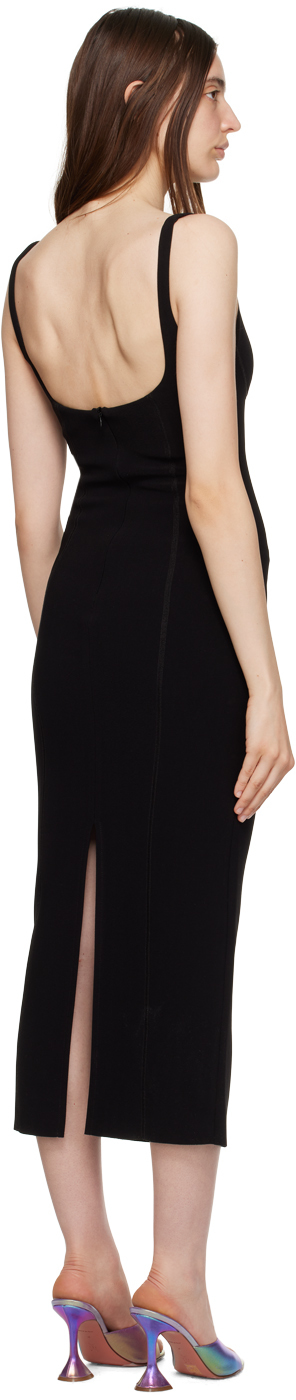 bec and bridge black midi dress Designer Robe: White Waffle Robe main image 0