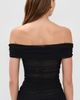 Bec + Bridge Bec + Bridge Camille Off-Shoulder Top Black - 3