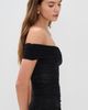 Bec + Bridge Bec + Bridge Camille Off-Shoulder Top Black - 4