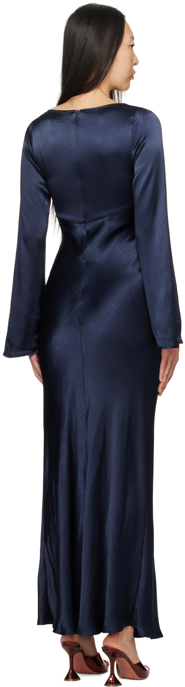 BEC + BRIDGE - BEC + BRIDGE Navy Ren Maxi Dress