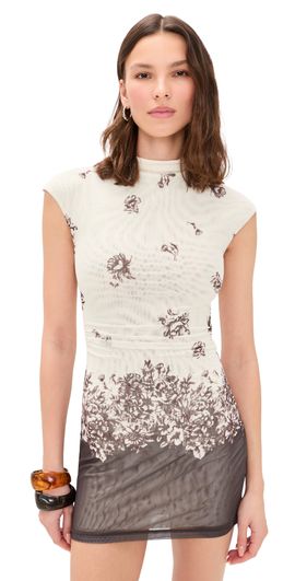 Bec + Bridge Bec + Bridge Violette Mini Dress Carnation Floral