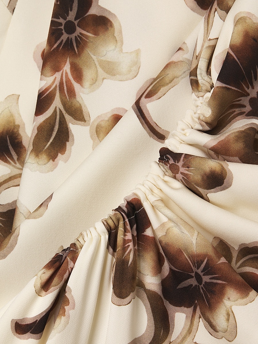 bec and bridge brown floral dress Bec and Bridge Nessie Maxi Dress - Brown main image 1