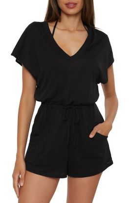 BECCA BECCA Beach Date Burnout Jersey Cover-Up Romper