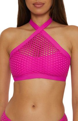 BECCA BECCA Castaway High Neck Bikini Top