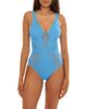 BECCA BECCA Castaway Plunge One-Piece Swimsuit - 1