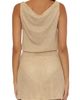 BECCA BECCA Gilded Metallic Cover-Up Sheath Dress - 3