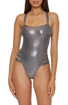 BECCA BECCA Liquid Metal One-Piece Swimsuit