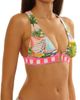 BECCA BECCA Miami Modern Edge Halter Bikini Top - 3
