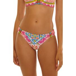 BECCA BECCA Mijas Mixed Print Hipster Bikini Bottoms