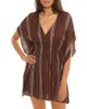 BECCA BECCA Radiance Metallic Stripe Cover-Up Tunic - 1