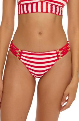 BECCA BECCA Sail Away Stripe Hipster Bikini Bottoms