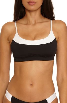BECCA BECCA Sport Mode Bralette Bikini Top