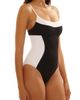 BECCA BECCA Sport Mode Lace-Up One-Piece Swimsuit - 3