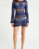 BECCA BECCA Treasure Island Long Sleeve Sheer Cover-Up Tunic - 1
