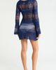 BECCA BECCA Treasure Island Long Sleeve Sheer Cover-Up Tunic - 2