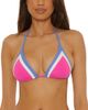 Becca By Rebecca Virtue Becca by Rebecca Virtue Coast Line Rib Cheryl Triangle Bikini Top - 1