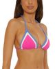 Becca By Rebecca Virtue Becca by Rebecca Virtue Coast Line Rib Cheryl Triangle Bikini Top - 3