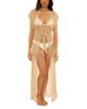 Becca By Rebecca Virtue Becca by Rebecca Virtue Crochet Swim Cover-Up Maxi Tunic - 1