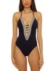 Becca By Rebecca Virtue Becca by Rebecca Virtue Fiesta Clare Plunge One Piece Swimsuit - 1