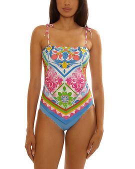Becca By Rebecca Virtue Becca by Rebecca Virtue Mijas Casey Handkerchief Tankini Top