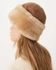 Becksondergaard Becksondergaard dora shearling hat in tan-Brown - 3
