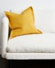 Bed Threads Bed Threads French Flax Linen Cushion Cover in Pink Clay/Turmeric at Urban Outfitters - 3