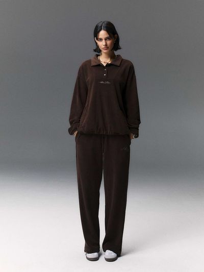 BEDEVIL Script Logo Two Way Terry Pants
