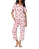 Bedhead Pajamas BedHead Pajamas Balloon Graphic Short Sleeve Cropped Pajama Set - 1