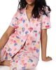 Bedhead Pajamas BedHead Pajamas Balloon Graphic Short Sleeve Cropped Pajama Set - 2