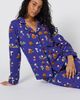 BedHead Pajamas BedHead Pajamas Peanuts Spooky Season Cotton Blend Pajamas - 3