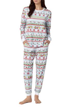 BedHead Pajamas BedHead Pajamas Peanuts Winter Parade Organic Cotton Pajamas 