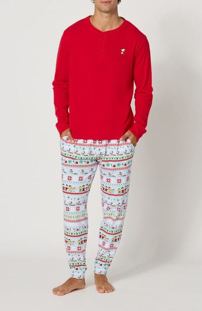 BedHead Pajamas BedHead Pajamas Peanuts Winter Parade Pajamas 