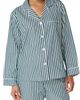 BedHead Pajamas BedHead Pajamas Print Cotton Sateen Pajamas - 4