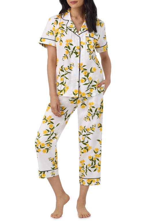 BedHead Pajamas BedHead Pajamas Print Organic Cotton Crop Pajamas