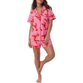 BedHead Pajamas BedHead Pajamas Print Stretch Organic Cotton Jersey Short Pajamas